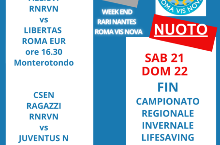 Programma fine settimana 21 e 22 dicembre