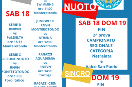 Programma 18 e 19 gennaio